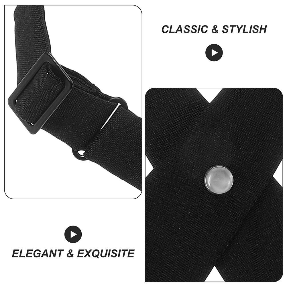 2 Lazos de Moño Negros para Mu - Bow Tie Pre Tied reseña y precio