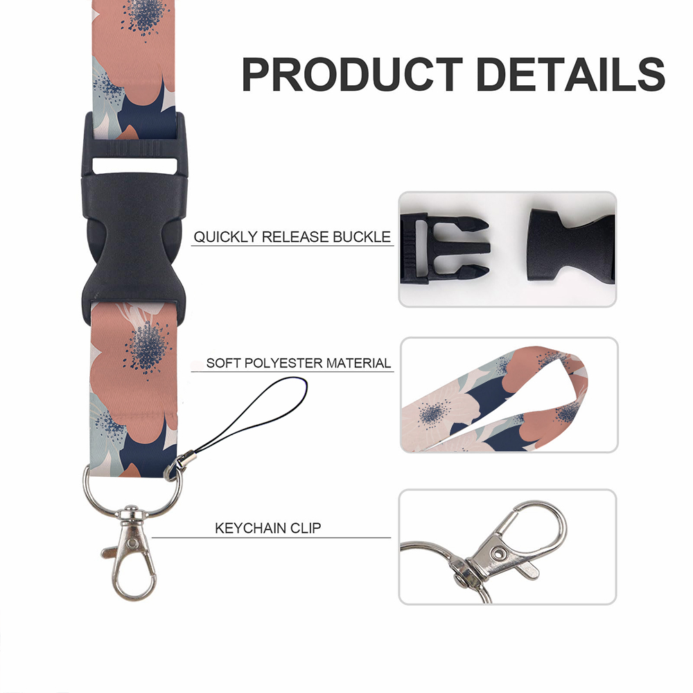 Cordones con estampado de anim - Lanyard Badge Holder reseña y precio